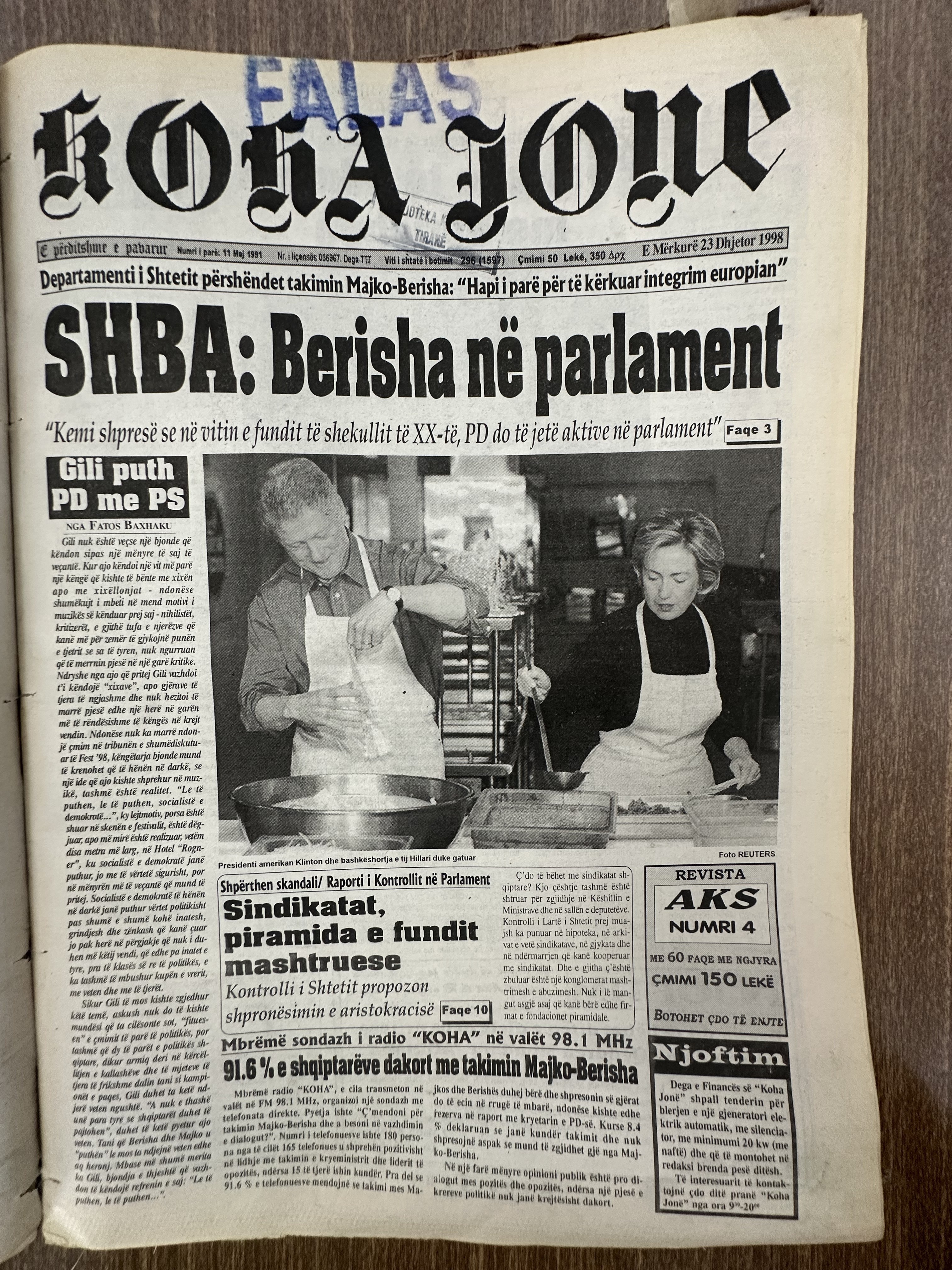 Koha Jonë 1998-12-23